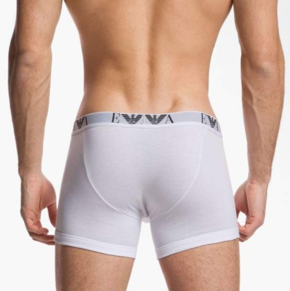 ⚽️NWOT⚽️ EMPORIO ARMANI COTTON BOXER BRIEFS - Picture 4 of 7
